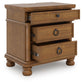 Chadworth Queen Poster Bed with Mirrored Dresser and Nightstand