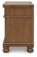 Chadworth Queen Poster Bed with Mirrored Dresser and Nightstand
