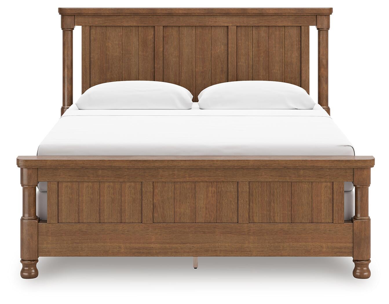 Chadworth King Poster Bed with Mirrored Dresser
