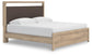 Hollymount King Upholstered Platform Bed, Dresser, Mirror and Nightstand