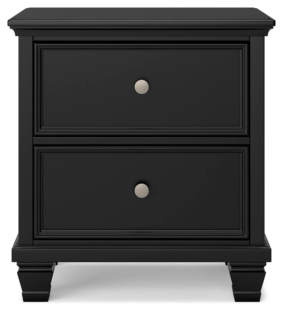 Lanolee Full Panel Storage Bed, Dresser, Mirror and Nightstand