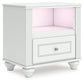 Maylilly Twin Upholstered Panel Storage Bed, Dresser, Mirror and Nightstand