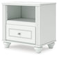 Maylilly Full Upholstered Panel Bed, Dresser, Mirror and Nightstand