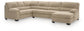 SimpleJoy 3-Piece Sectional with Chaise