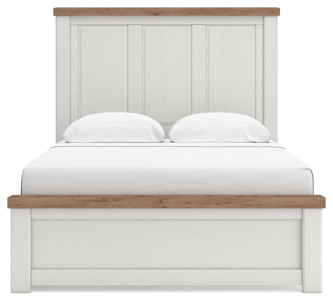 Savonport Queen Panel Bed with Storage, Dresser, Mirror, Chest and Nightstand