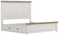 Savonport King Panel Bed with Storage, Dresser, Mirror, Chest and Nightstand