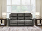 Bleckley PWR REC Sofa with ADJ Headrest