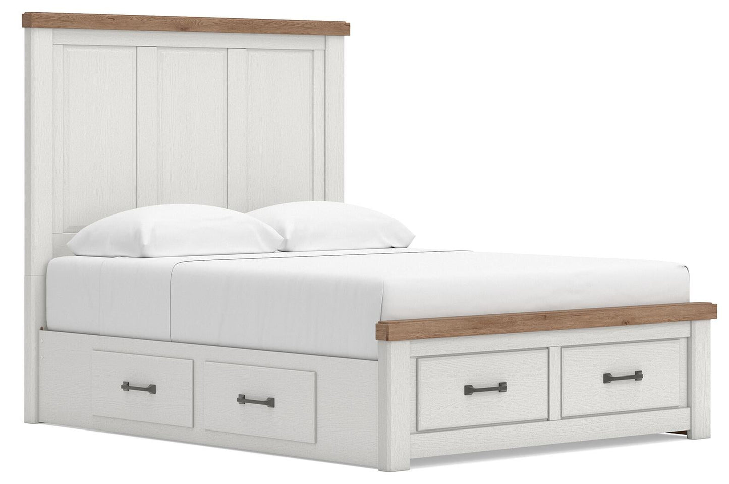 Savonport Queen Panel Storage Bed, Dresser and Mirror