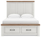 Savonport Queen Panel Storage Bed, Dresser and Mirror