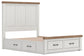 Savonport King Panel Storage Bed. Dresser, Mirror and Nightstand