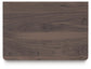 Cadmori Full Upholstered Panel Platform Bed, Dresser, Mirror and Nightstand