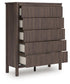 Cadmori Twin Panel Bed, Dresser, Mirror, Chest and Nightstand