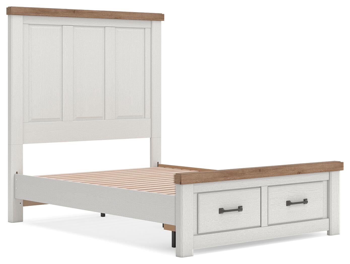 Savonport Full Panel Storage Bed, Dresser and Mirror