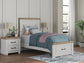Savonport Twin Panel Storage Bed, Dresser and Mirror