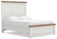 Savonport Queen Panel Bed, Dresser and Mirror