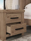 Garistyn Queen Panel Storage Bed, Dresser, Mirror, Chest and Nightstand