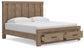 Garistyn King Panel Storage Bed, Dresser and Mirror