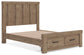 Garistyn Queen Panel Storage Bed. Dresser, Mirror and Nightstand