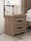 Garistyn Queen Panel Storage Bed. Dresser, Mirror and Nightstand