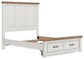 Savonport Queen Panel Storage Bed, Dresser and Mirror