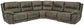 Cranedall 5-Piece Power Reclining Sectional