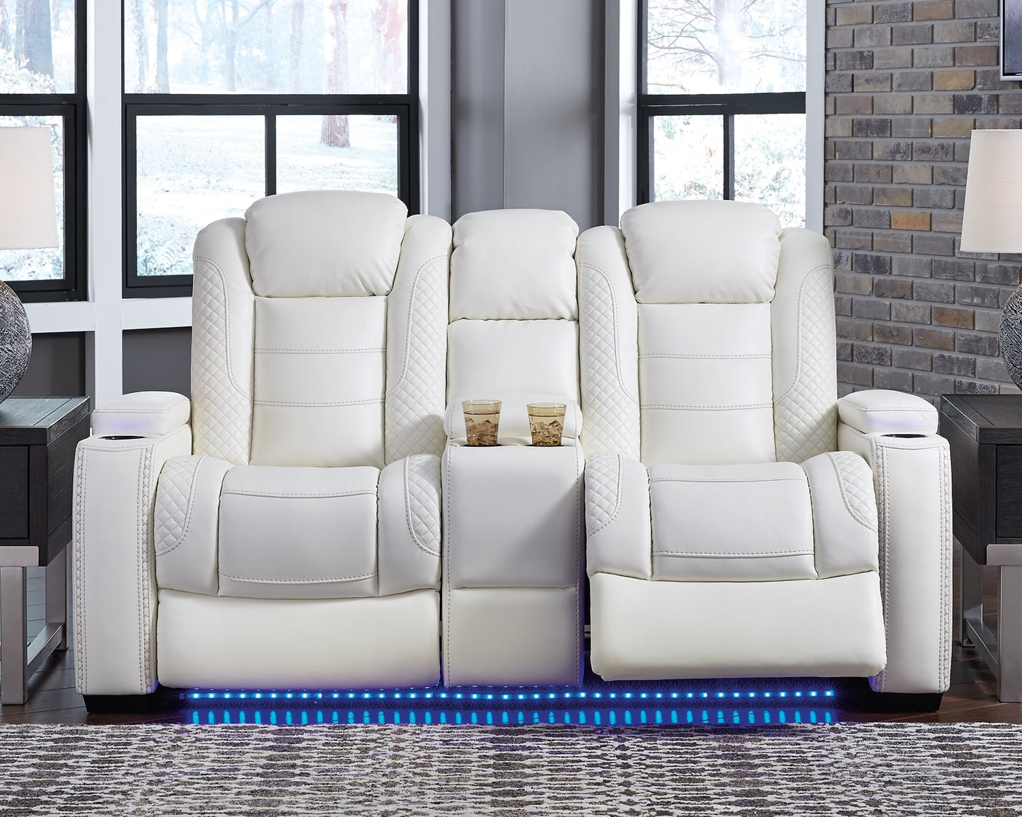 Party Time PWR REC Loveseat/CON/ADJ HDRST
